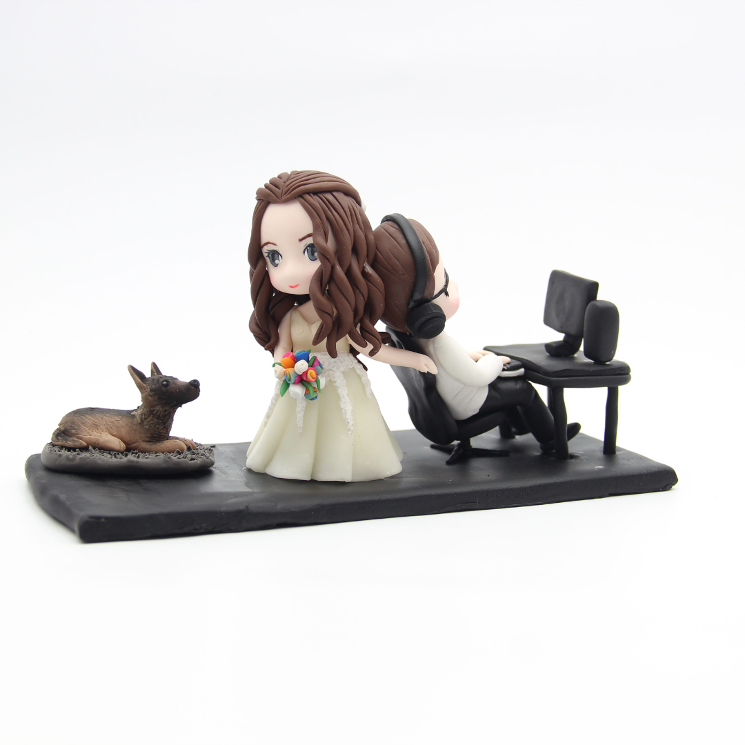 Australian-made wedding cake toppers