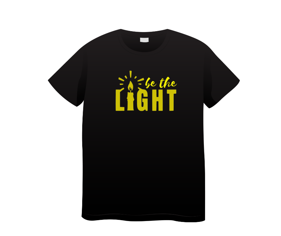 Be the Light - Christian Shirts, Be The Light Shirt, Be The Light Inspirational Shirt, Family Christian Shirts