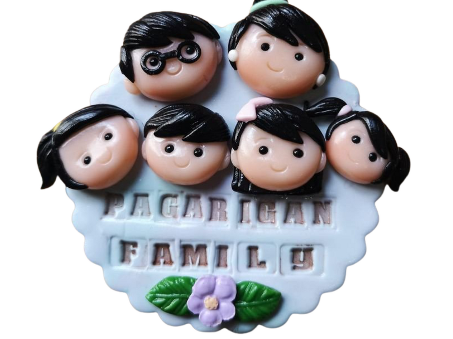 Custom clay faces, custom magnet, couple and family faces refrigerator magnet, family, single or couple clay faces, wedding gift