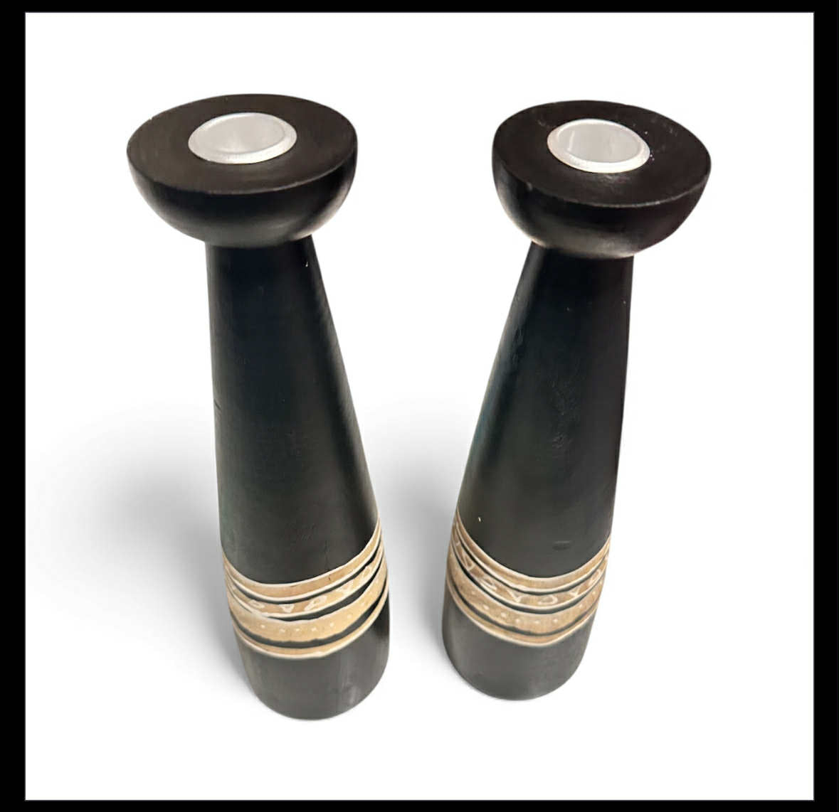 2pcs African Style Candle Holder