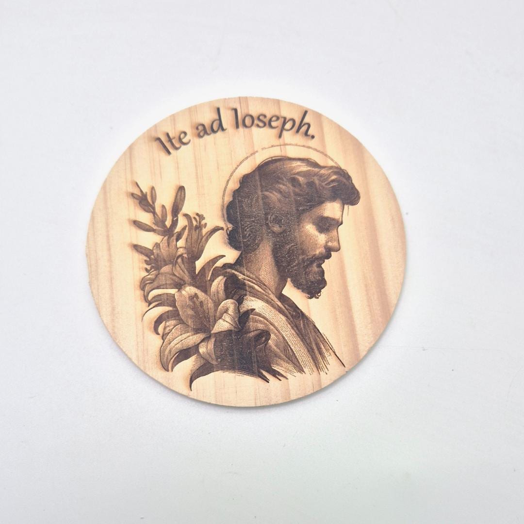 Personalised Wood Coffee Coaster with Bible Verses & Inspirational Messages | Faith-Based Gift | Custom Empowering Gift for coffee lovers