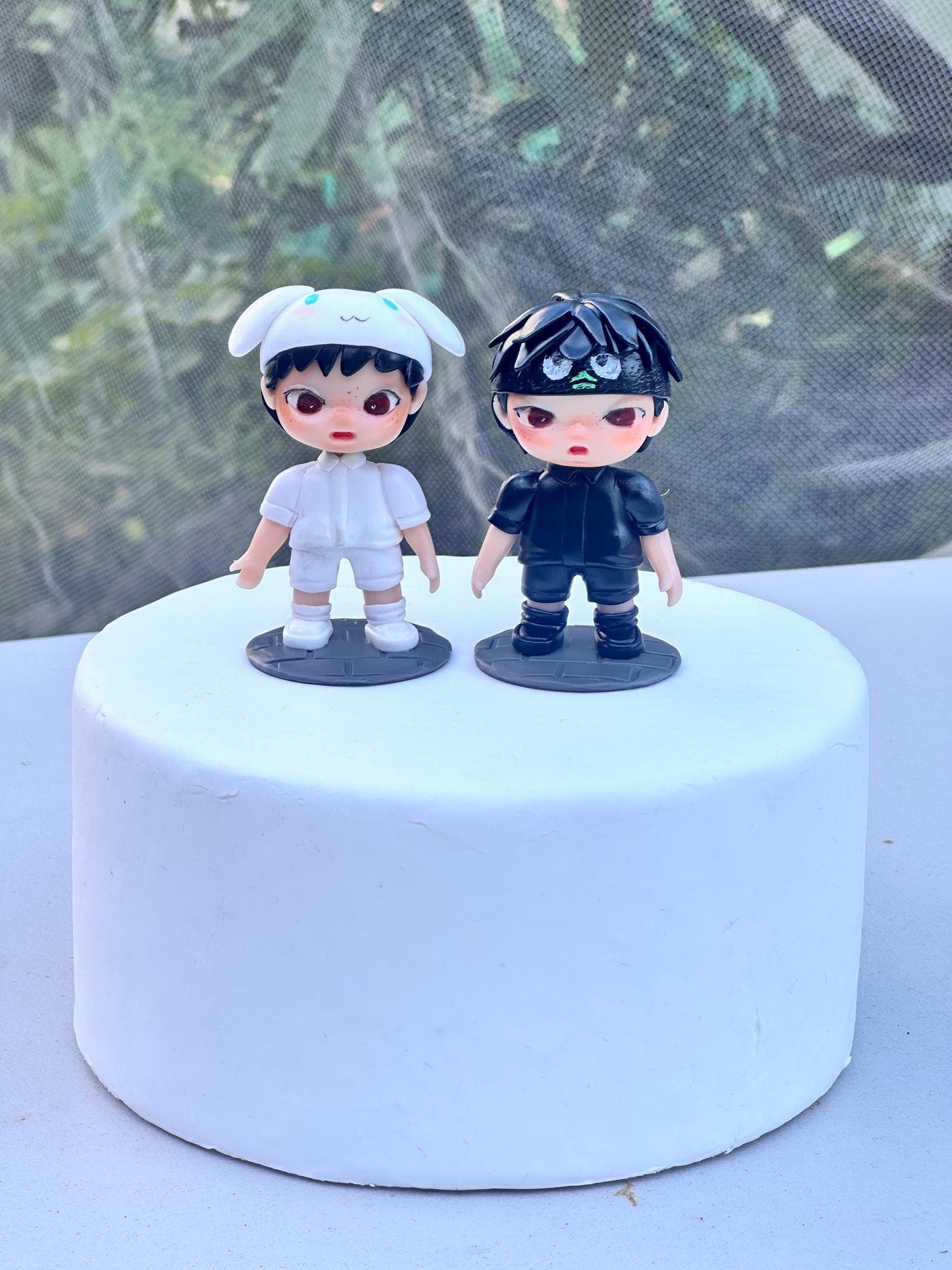 Pop Mart inspired personalized clay figurine for birthday gift, custom gift for bestfriend