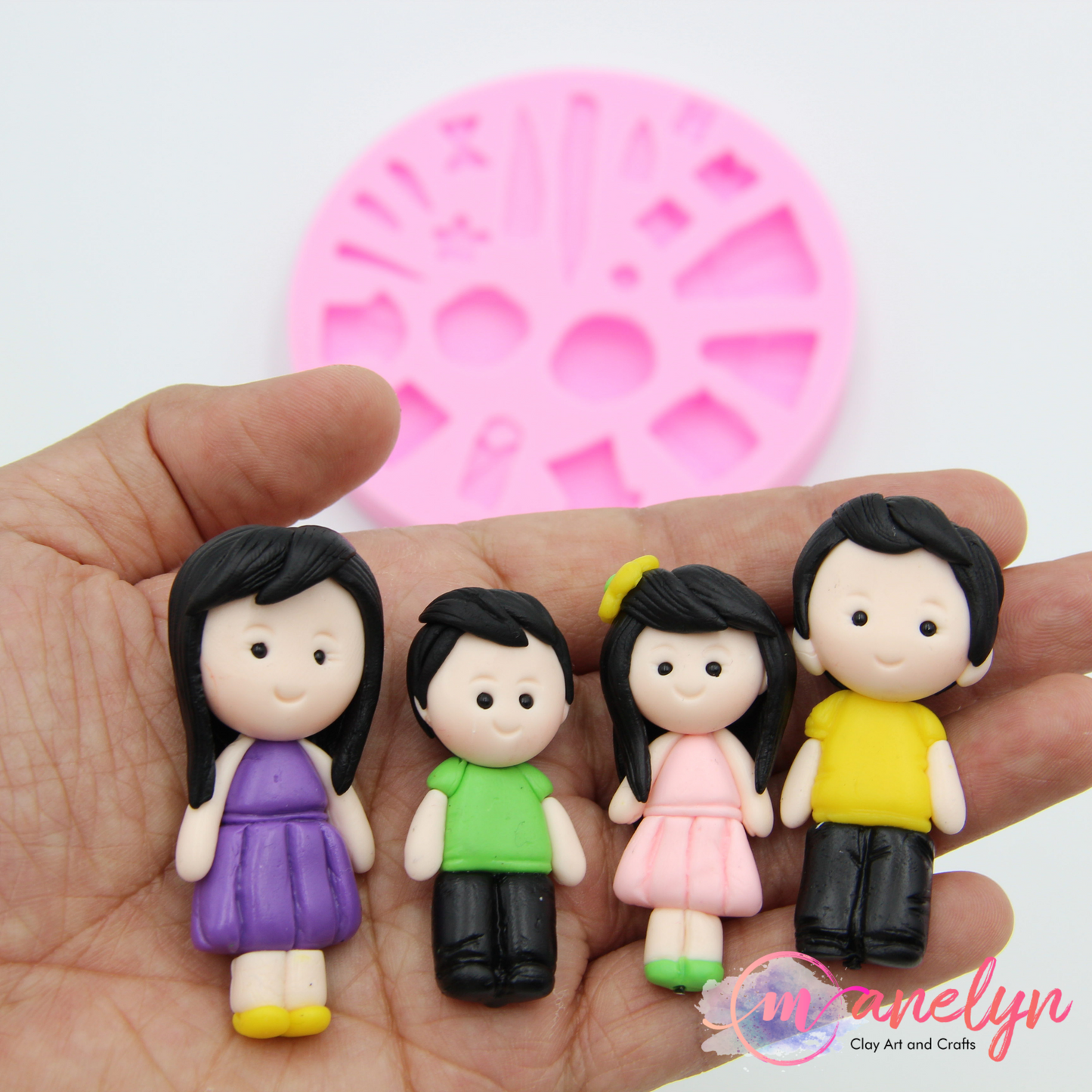 Family Set Silicone Mould