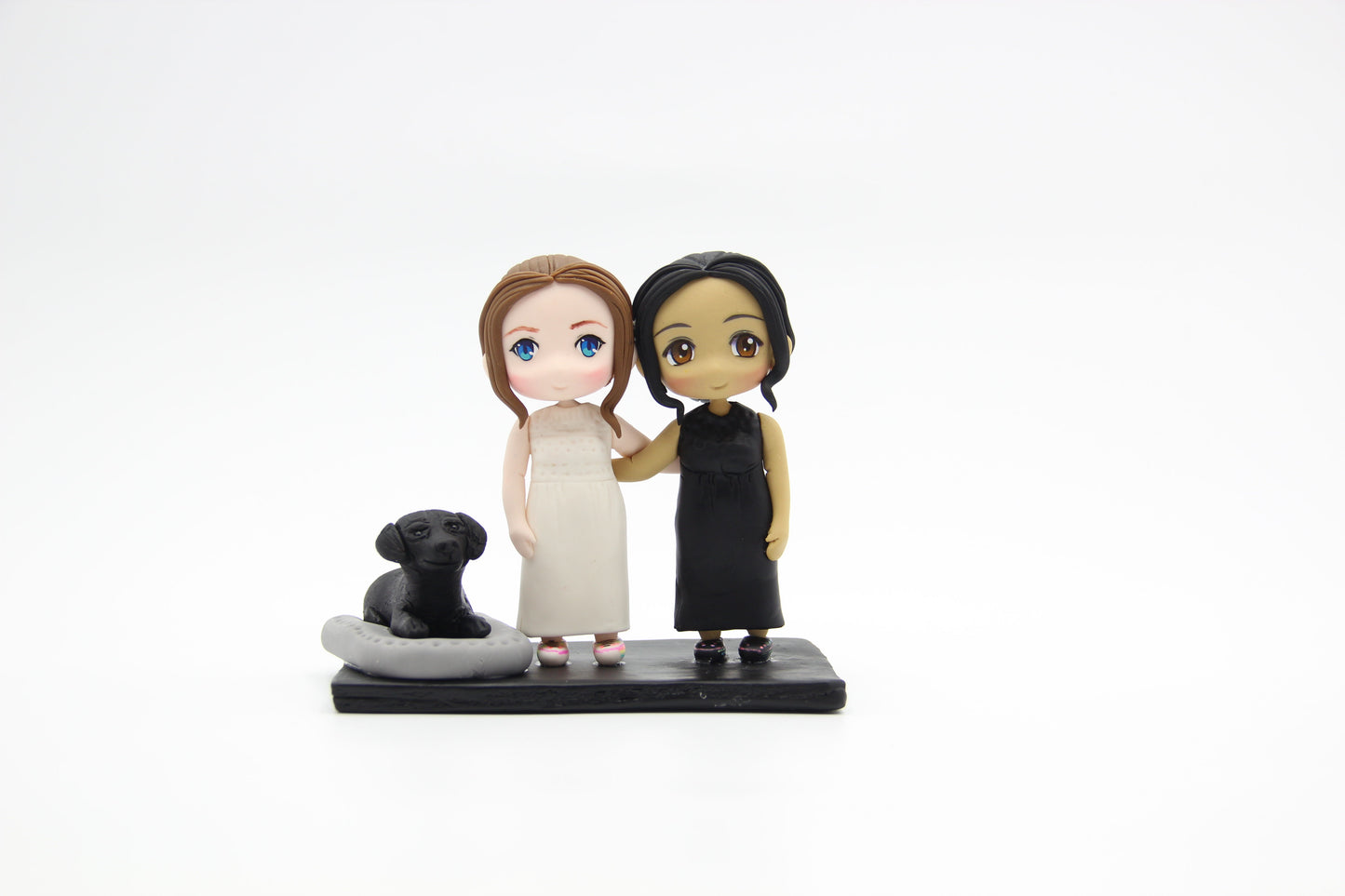 Custom air-dry clay figurines