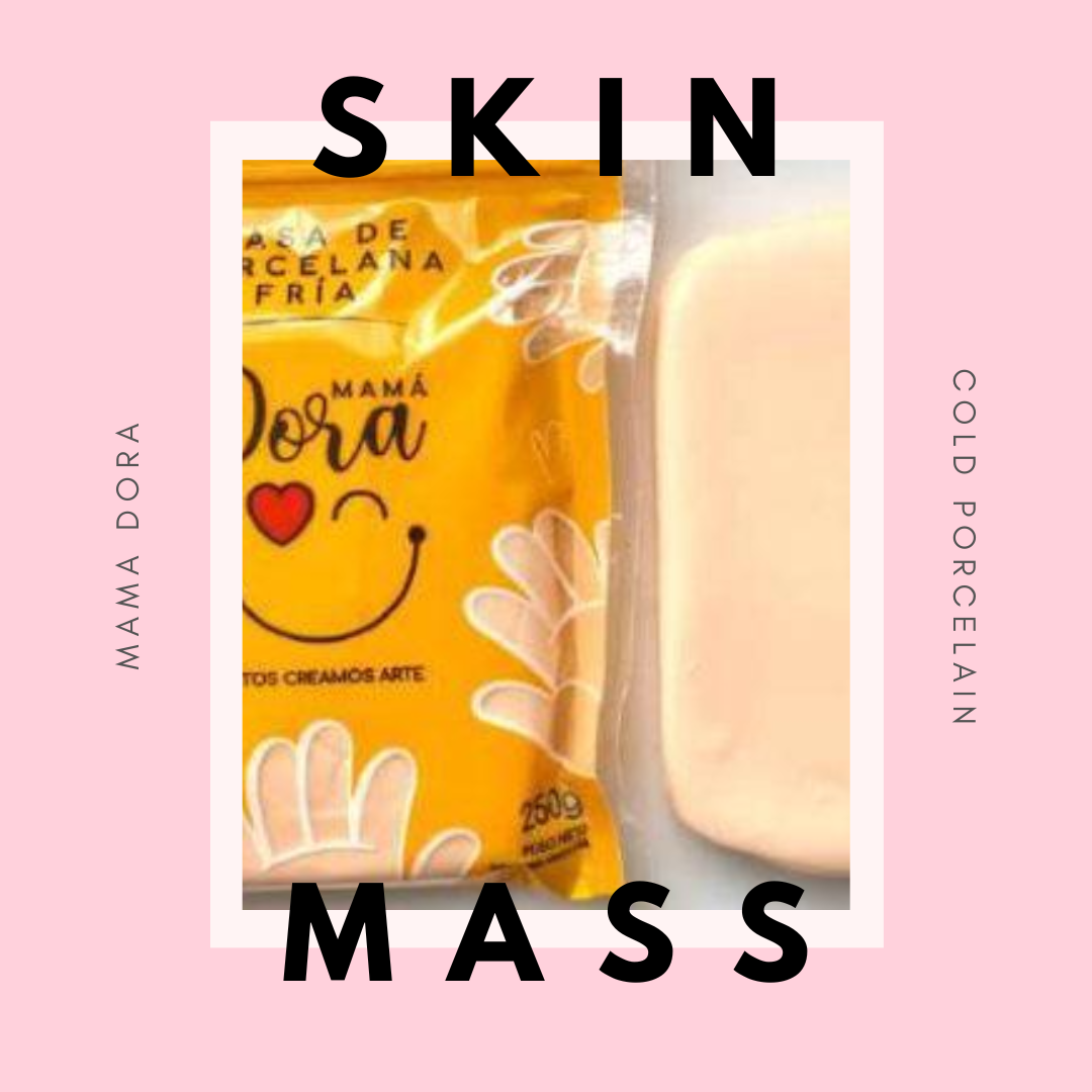 Mama Dora Cold Porcelain Air Dry Clay - Colored Mass