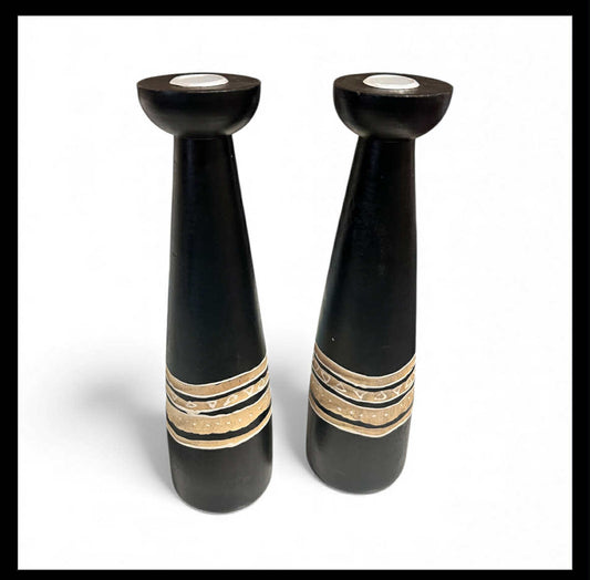 2pcs African Style Candle Holder