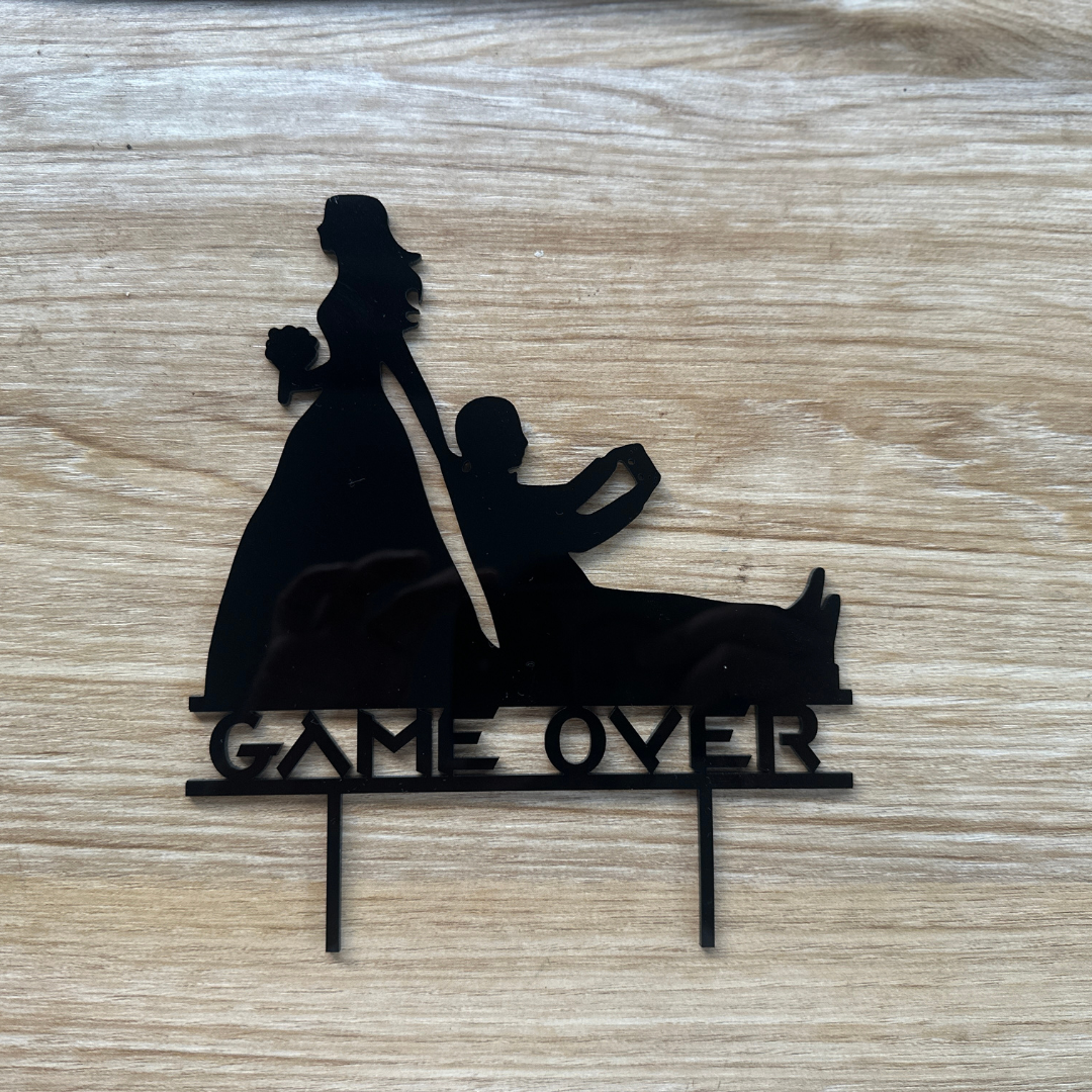 Funny Wedding Cake Topper
