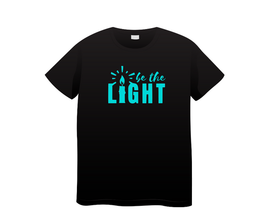 Be the Light - Christian Shirts, Be The Light Shirt, Be The Light Inspirational Shirt, Family Christian Shirts