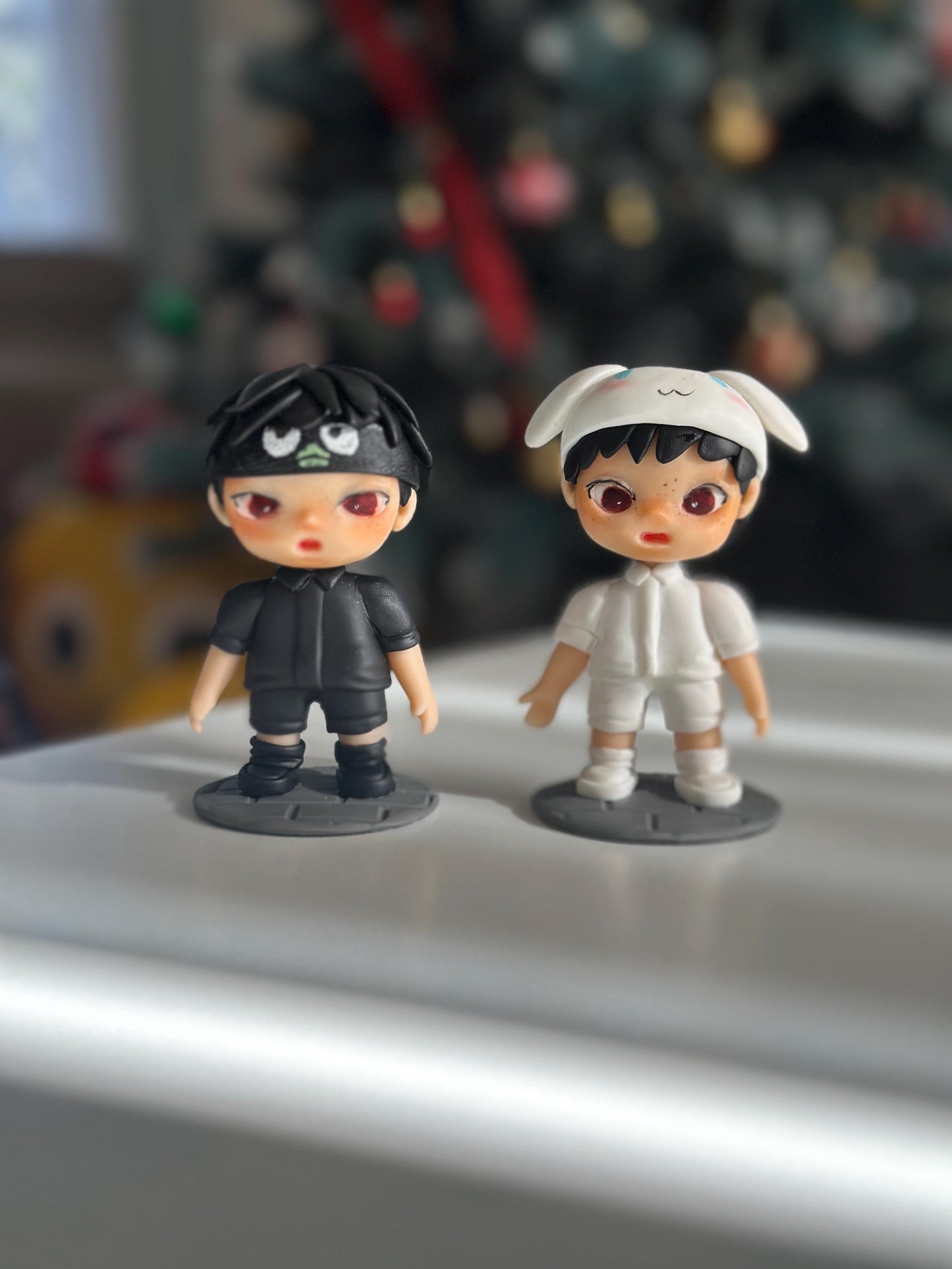 Pop Mart inspired personalized clay figurine for birthday gift, custom gift for bestfriend