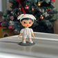 Pop Mart inspired personalized clay figurine for birthday gift, custom gift for bestfriend