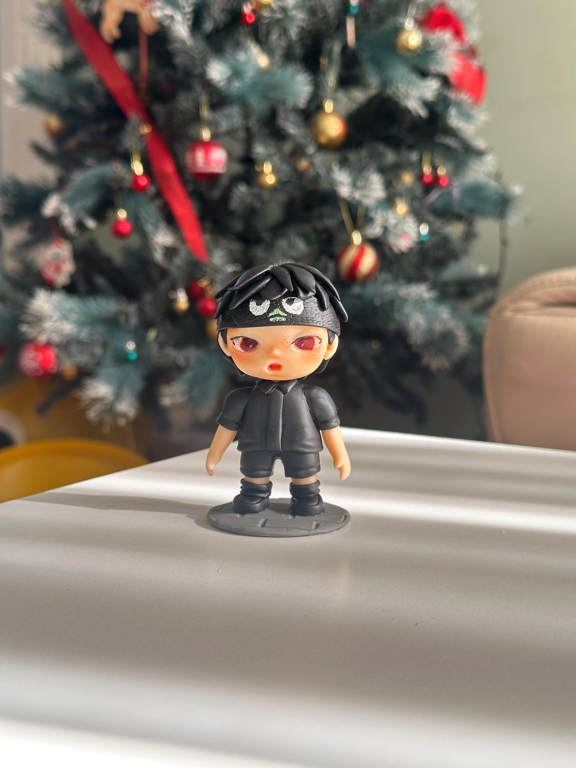 Pop Mart inspired personalized clay figurine for birthday gift, custom gift for bestfriend