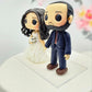 Customized Funko Pop Inspired Wedding Cake Topper with Optional Display Box - Personalized 10 cm Bride and Groom Figurines