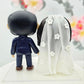 Customized Funko Pop Inspired Wedding Cake Topper with Optional Display Box - Personalized 10 cm Bride and Groom Figurines