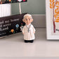 Handmade Pope Francis Clay Figurine – 10cm Collectible, Faith-Inspired Gift, Commemoration of Pope Francis’ Life | Unique Catholic Keepsake