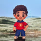 Handmade Blessed Carlo Acutis Figurine – 10cm Polymer Clay Saint Statue – Catholic Gift – Patron Saint of the Internet 2025