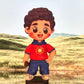 Handmade Blessed Carlo Acutis Figurine – 10cm Polymer Clay Saint Statue – Catholic Gift – Patron Saint of the Internet 2025