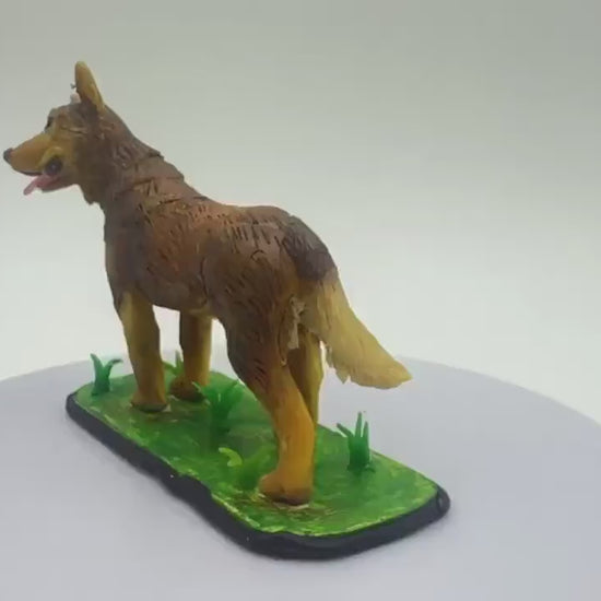 Personalised Pet Dog Statue, Wedding Cake Topper, Pet Birthday Anniversary Gift, Pet Cake Topper, Dog Birthday Gift, Gift for Dog Lovers