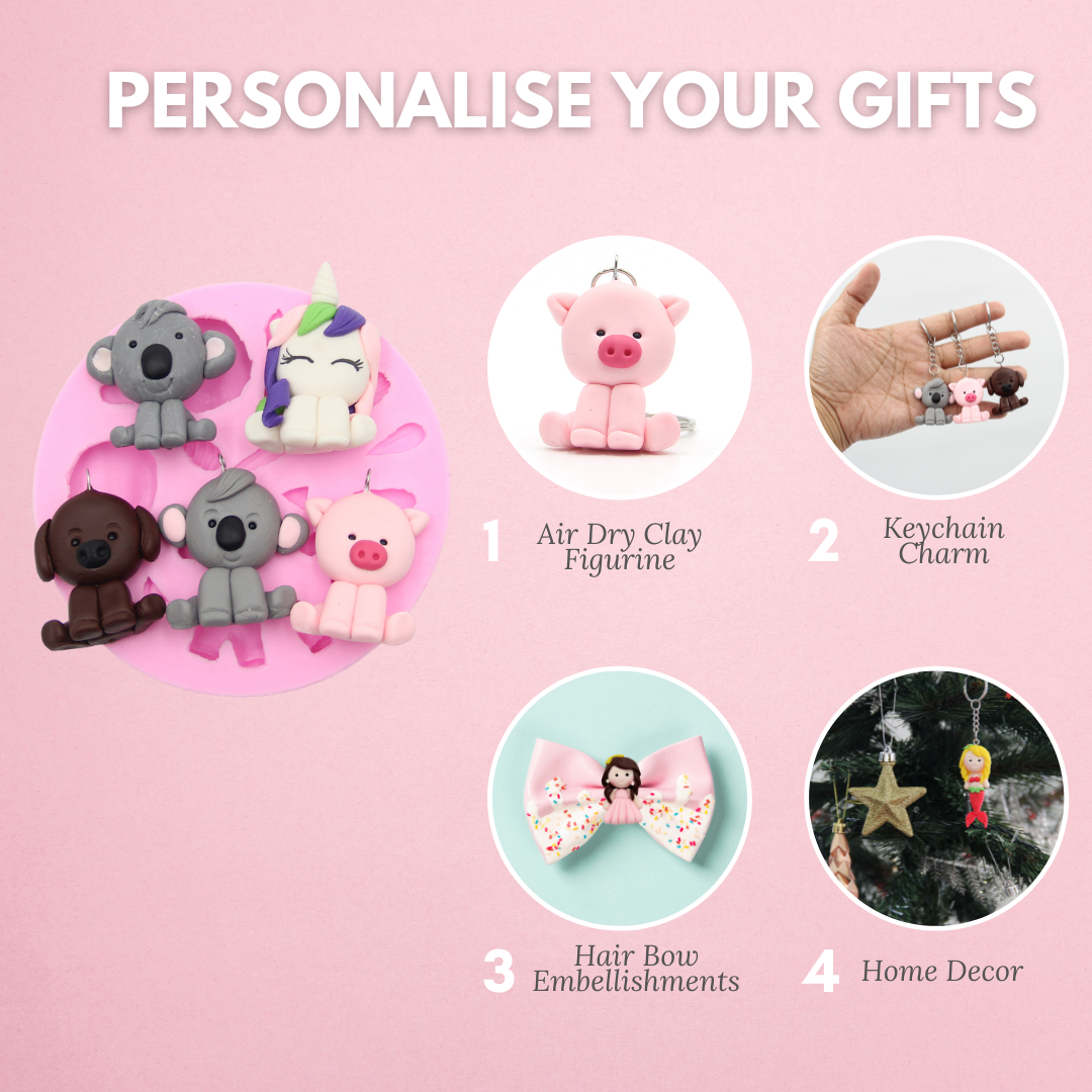 Animals and Baby Silicone Mould