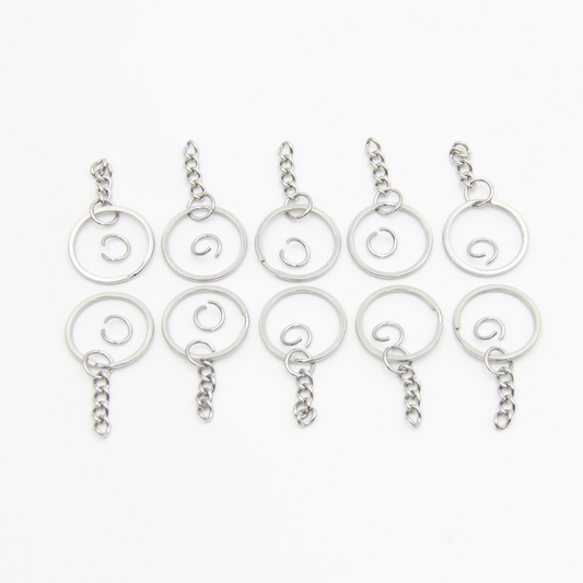 Key chain and Jumper Ring (10 pcs)