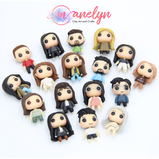 Personalised Funko Pop Custom Mini Clay Figurines