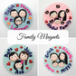 Air Dry Clay Refrigerator Magnets
