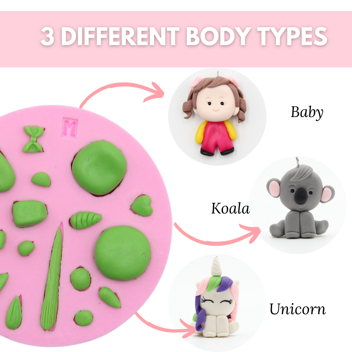 Animals and Baby Silicone Mould