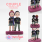 couple air dry clay figurines
