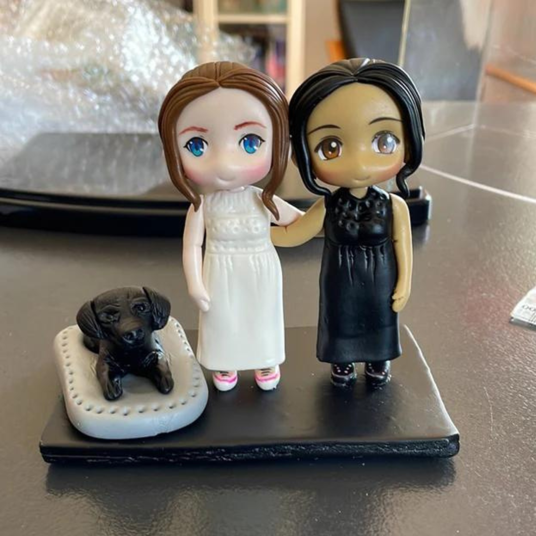 Custom-made Air Dry Clay Figurine