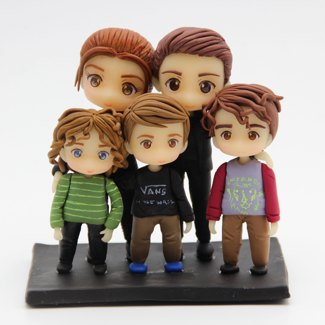 Polymer clay figurine Australia
