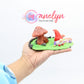Handmade Air Dry Clay Gnome